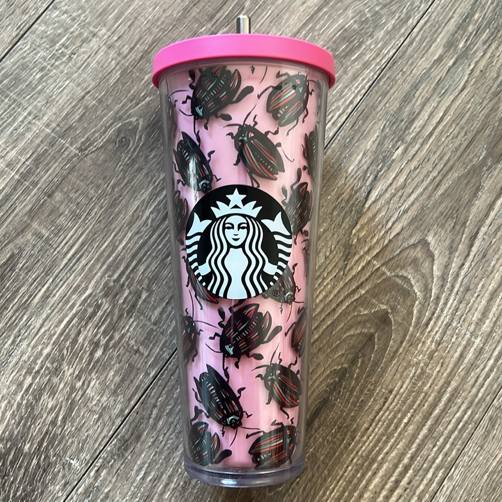 STARBUCKS Beetle 24 oz Tumbler RARE